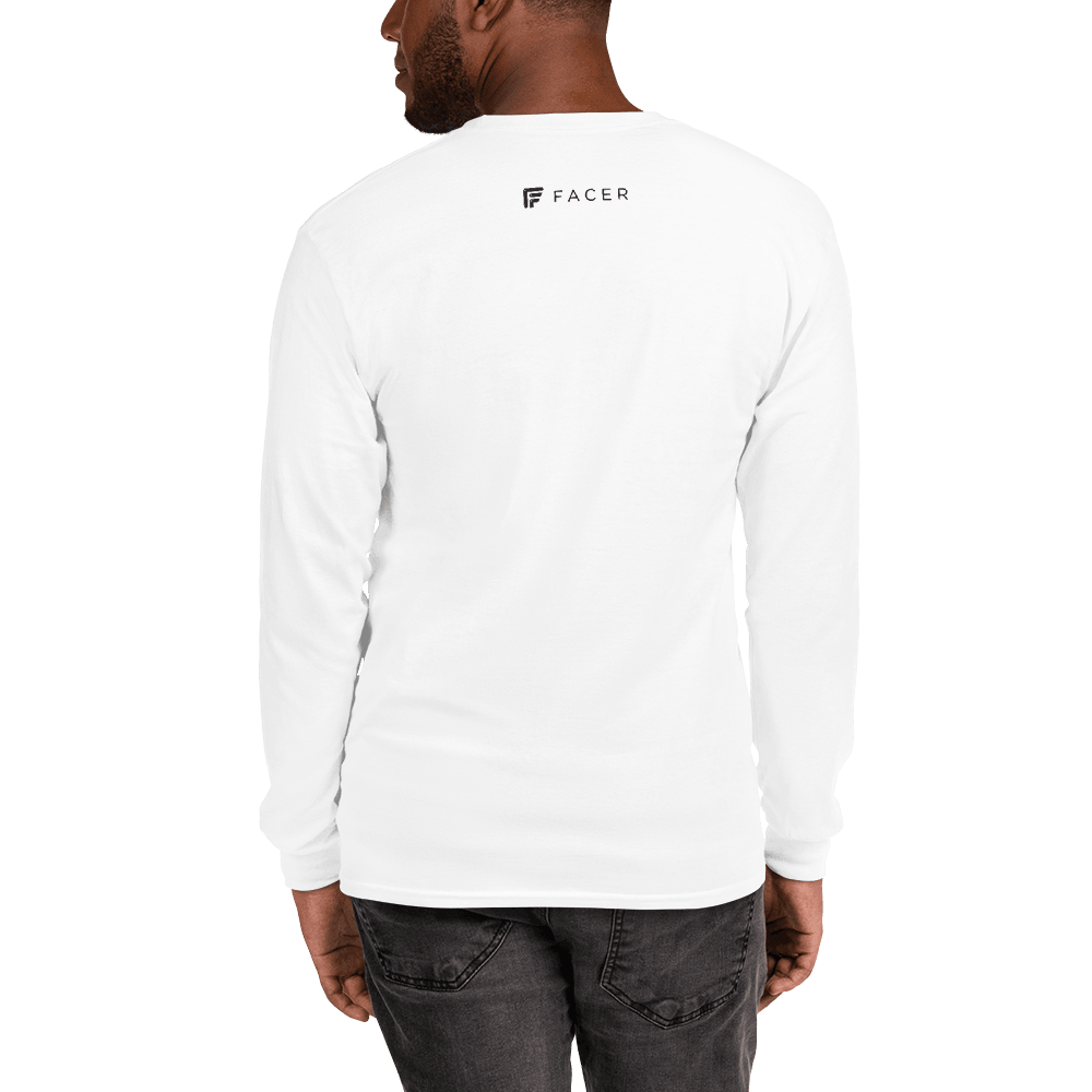 Facer Men’s Long Sleeve Shirt - Dark logo - Facer Store – Premium Watch Bands for Smartwatches