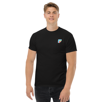 Facer classic T-shirt for men - Small color logo