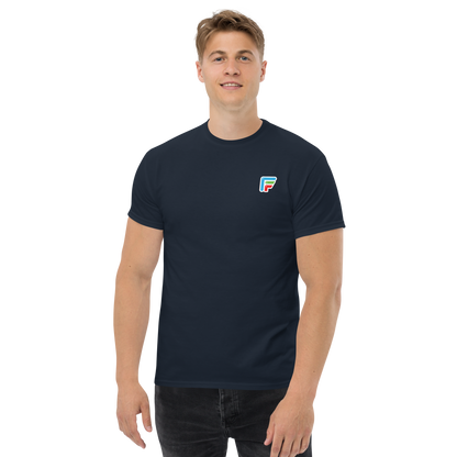 Facer classic T-shirt for men - Small color logo