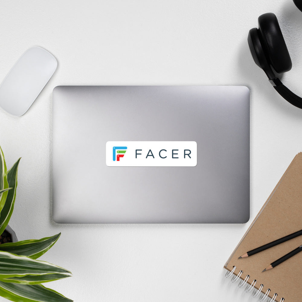 Facer logotype stickers